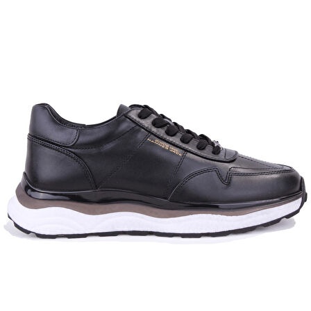 Hammer Jack Lesion 10225028 Siyah Ortopedik Günlük Erkek Deri Ayakkabı