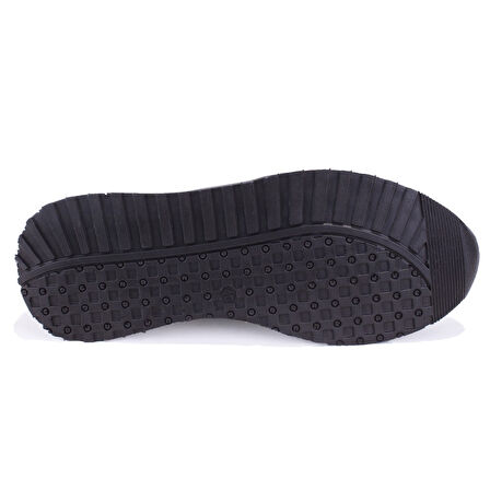 Dagoster DMA08-2182 Siyah Ortopedik Günlük Erkek Deri Ayakkabı