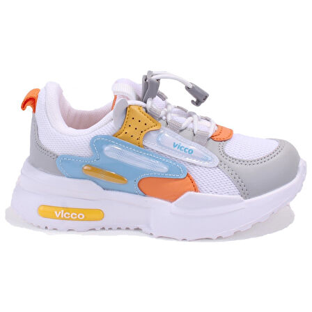 Vicco Cecelia 346F25Y167 Beyaz Ortopedik Günlük Kız Çocuk Spor Ayakkabı