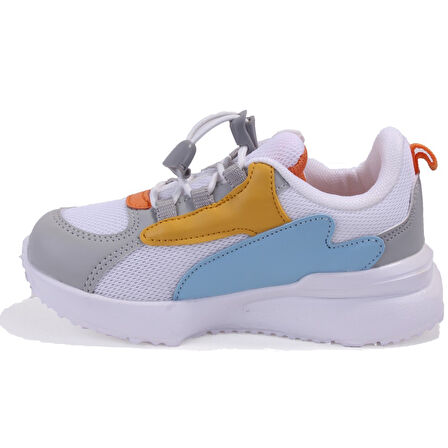 Vicco Cecelia 346F25Y167 Beyaz Ortopedik Günlük Kız Çocuk Spor Ayakkabı