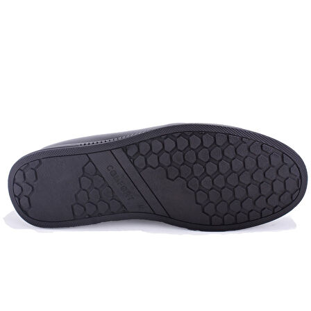 Dagoster DMA08-2005 Siyah Ortopedik Günlük Deri Erkek Ayakkabı