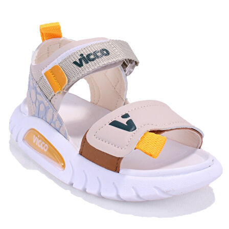 Vicco Dekan 332P25Y203 Bej Ortopedik Günlük Erkek Çocuk Spor Sandalet