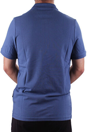 Twister 2341 İNdigo Günlük Kısa Kol Normal Kesim Pamuklu Polo Yaka Erkek Tişört