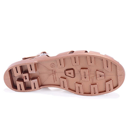 Igor BB340 Bıarrıtz Bronz Ortopedik Günlük Kadın Sandalet