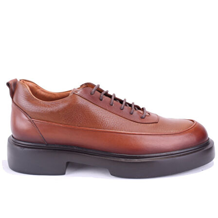 Dagoster DMA78-27513 Taba Ortopedik Klasik Spor Erkek Deri Ayakkabı