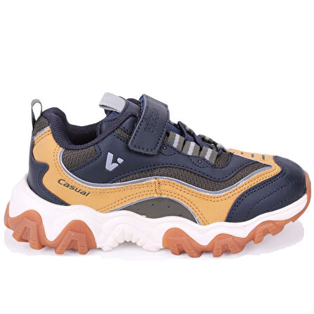 Vicco Pote 346F25K244 Lacivert Ortopedik Günlük Erkek Çocuk Spor Ayakkabı