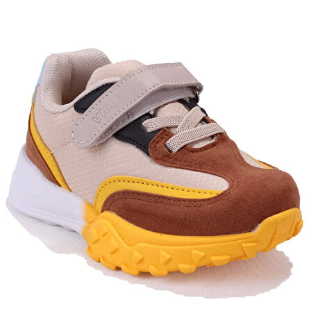 Vicco Surf 346B25K253 Bej Ortopedik  Günlük Erkek Çocuk Spor Ayakkabı
