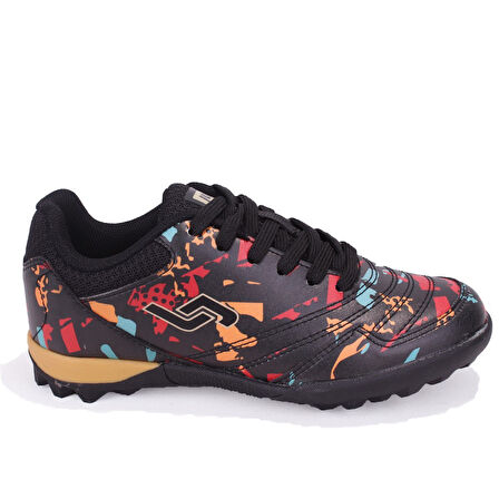 Jump 31524 Siyah Halı Saha Çocuk Futbol Ayakkabı