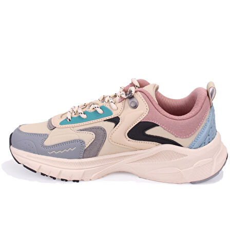 Jump 30866 Bej Pembe Ortopedik Ortopedik Günlük Kadın Spor Ayakkabı