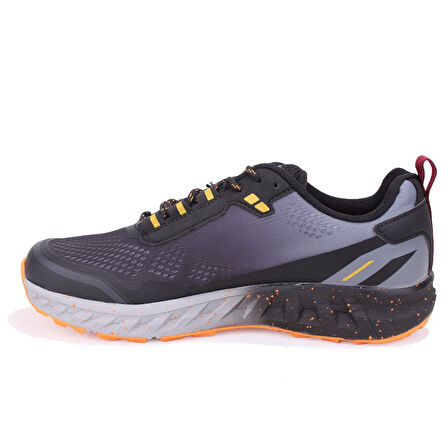 Jump 30519 Siyah Kırmızı Ortopedik Ortopedik Günlük Erkek Spor Ayakkabı