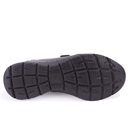 Dagoster DZA07-122042648 Siyah Ortopedik Günlük Deri Kadın Ayakkabı