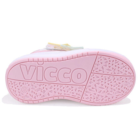 Vicco Yenni 946P25K416 Pudra Ortopedik Günlük Işıklı  Kız Çocuk Spor Bot