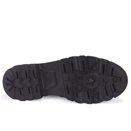 Dagoster DZA07-90834 Siyah Günlük Loafer  Kadın Ayakkabı