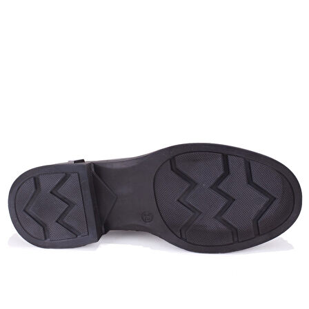 Dagoster DZA07-1270302 Siyah Günlük Loafer  Kadın Ayakkabı