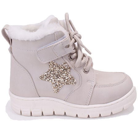 Vicco Punto 946F25K433 Bej Ortopedik Günlük Kız Çocuk Spor Bot