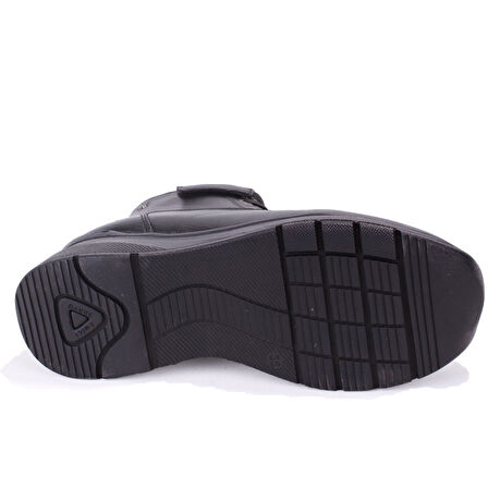 Dagoster DZA07-13091527 Siyah Günlük Düz Taban Deri Kadın Bot