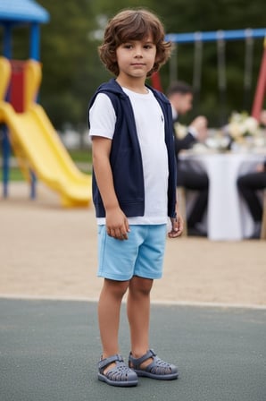 Igor S10271 Tobby Solid Koyu Mavi Günlük Erkek Çocuk Sandalet