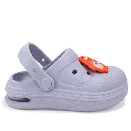 Dagoster DJA75-2316 Gri Ortopedik Günlük Işıklı Erkek Çocuk Cross Spor Terlik
