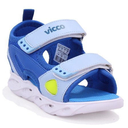 Vicco Roy 332P21Y188 Mavi Ortopedik Günlük Erkek Çocuk Spor Sandalet