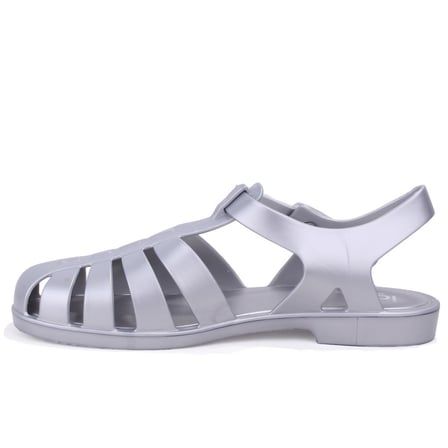 Igor S10346 Bıarrıtz Mate Metal Gümüş Ortopedik Günlük Kadın Sandalet