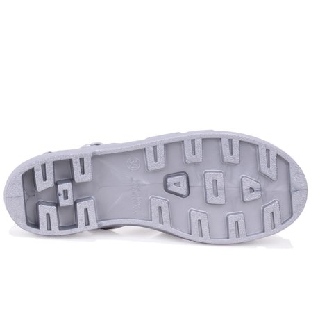 Igor S10346 Bıarrıtz Mate Metal Gümüş Ortopedik Günlük Kadın Sandalet