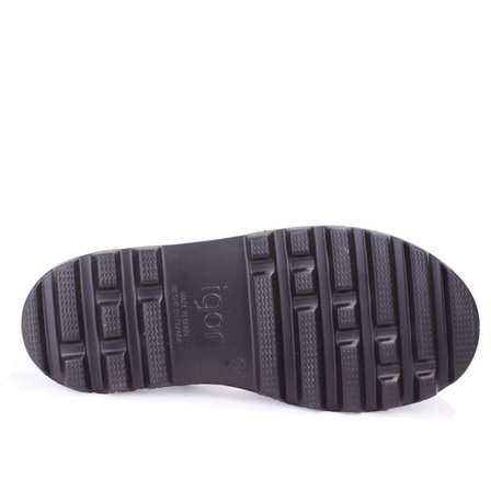 Igor S10360 Vega Mc Siyah Rugan Ortopedik Günlük Kadın Sandalet