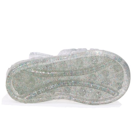 Igor S10322 Tobby Gloss Flor Beyaz  Günlük Kız Çocuk Sandalet