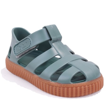 Igor S10291 Nıco Caramelo Yeşil Günlük Erkek Çocuk Sandalet