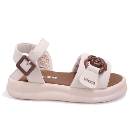 Vicco Sara 321P26Y183 Bej Ortopedik Günlük Kız Çocuk Spor Sandalet