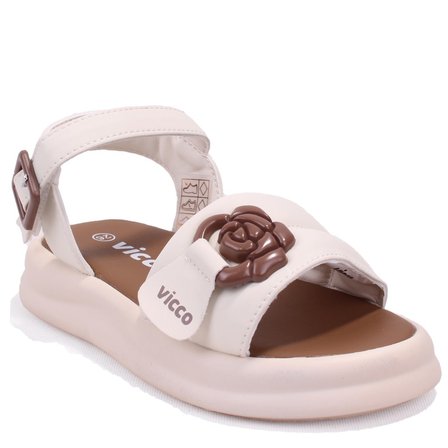 Vicco Sara 321P26Y183 Bej Ortopedik Günlük Kız Çocuk Spor Sandalet