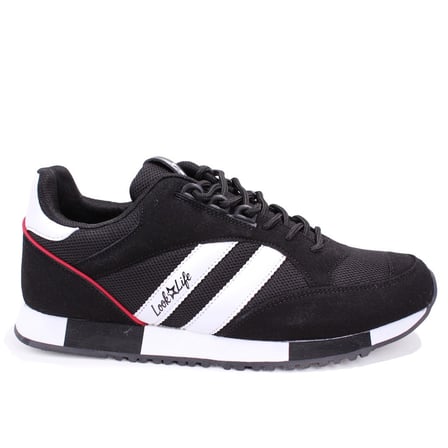Dagoster DMA75-26109 Siyah Ortopedik Günlük Erkek Spor Ayakkabı
