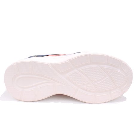 Dagoster DZA75-26106 Koyu Gri Oranj Ortopedik Günlük Kadın Spor Ayakkabı