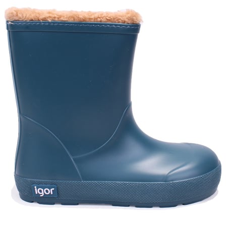 İgor W10306 Yogi Borreguito Petrol Ortopedik Erkek Çocuk Yağmur Çizme