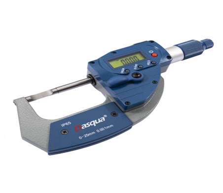 Dasqua 25-50Mm Dijital Bıçak Ağızlı Mikrometre 0.001Mm 4570-5010