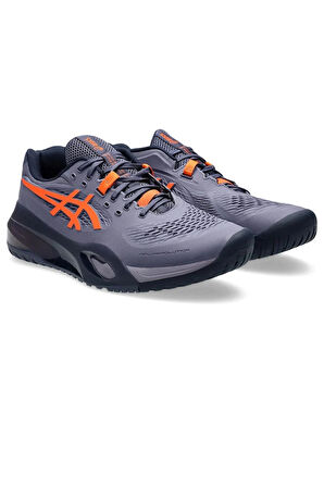 Asics Gel Resolution X Erkek Gri Mor Tenis Ayakkabısı