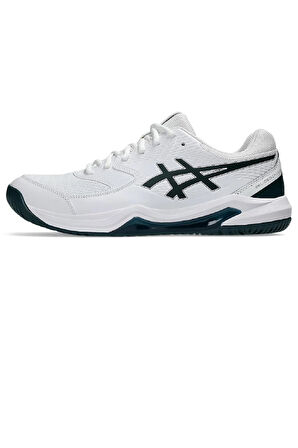 Asics Gel-Dedicate 8 Erkek Beyaz Tenis Ayakkabısı