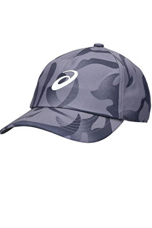 Asics Graphic Cap Gri Tenis Şapkası
