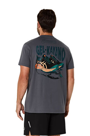 Asics Erkek Tişört Road Graphic SS Tee 2031F026-021