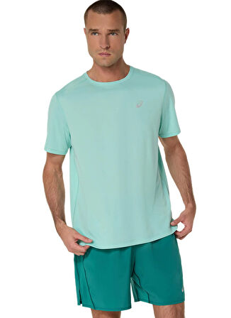 2011D221-300 ASICS CORE SS TOP Turkuaz Yuvarlak Yaka Normal Kalıp  T-Shirt