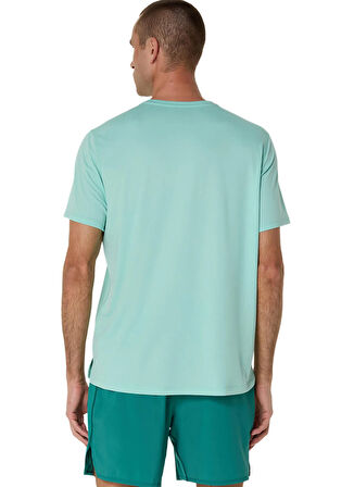 2011D221-300 ASICS CORE SS TOP Turkuaz Yuvarlak Yaka Normal Kalıp  T-Shirt