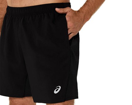 Asics SILVER 7IN SHORT Erkek Koşu Şortu 2011D230-001 Siyah