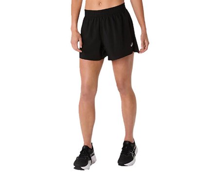 Asics SILVER 4IN SHORT Kadın Koşu Şortu 2012D151-001 Siyah