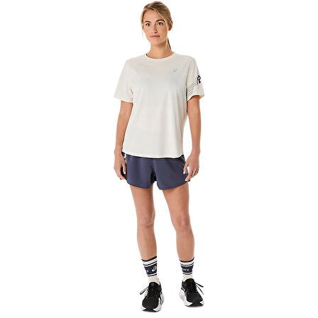 Icon Kadın Bej Koşu T-Shirt 2012D177-200
