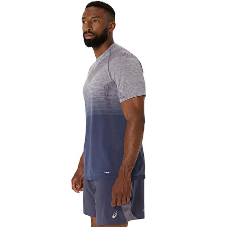 Seamless Erkek Gri Koşu T-Shirt 2011C398-501