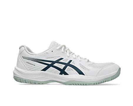 Asics Upcourt 6 Erkek Voleybol Ayakkabısı 1071A104-104 Beyaz