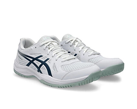 Asics Upcourt 6 Erkek Voleybol Ayakkabısı 1071A104-104 Beyaz