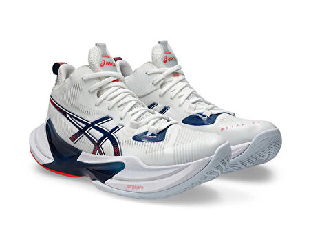 Asics Metarise 2 Erkek Voleybol Ayakkabısı 1051A089-101 Beyaz