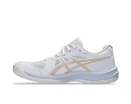 Asics Upcourt 6 Unisex Voleybol Ayakkabısı 1072A107-103 Krem
