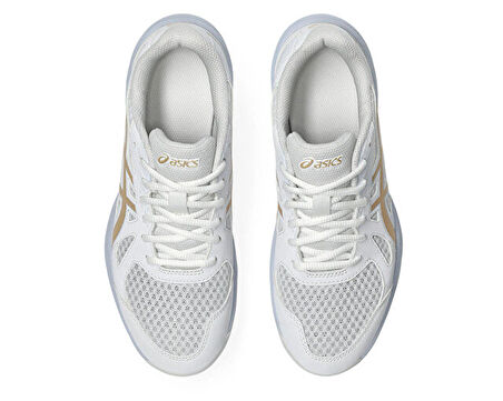 Asics Upcourt 6 Unisex Voleybol Ayakkabısı 1072A107-103 Krem