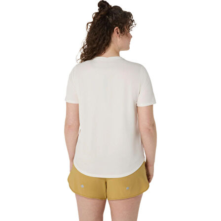 Fujıtrail Logo Ss Kadın Bej Koşu T-Shirt 2012D314-100